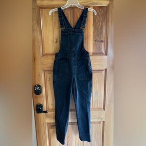 Madewell Black Denim Women's Overall Jumpsuit